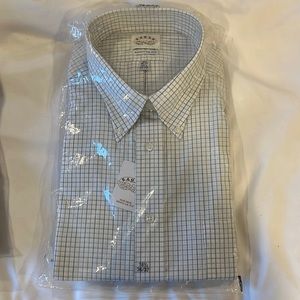 BNWT and packaging.  Eagle Non iron regular fit dress shirt